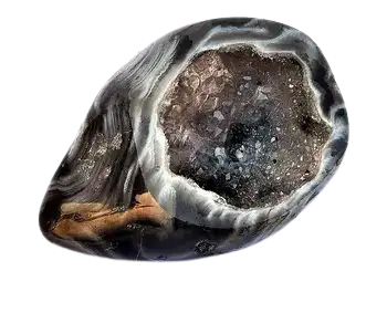 Black Agate , و مشکی فواید و خواص سنگ عقیق سیاه