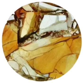 انواع موکائیت زرد - Yellow Mookaite