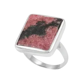انگشتر رودونیت Rhodonite