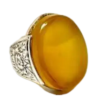 زمین‌شناسی - سختی و فرمول عقیق - Yellow Agate