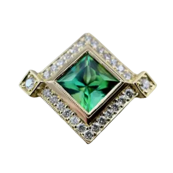زمین‌شناسی، سختی و فرمول تورمالین سبز Tourmaline Green