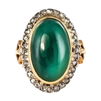 سنگ عقیق سبز Green Agate