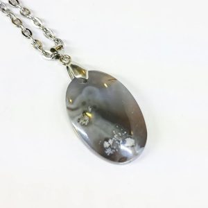 گردنبند سنگ عقیق طبیعی - 230 1